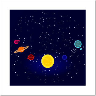 Planetary System Posters and Art